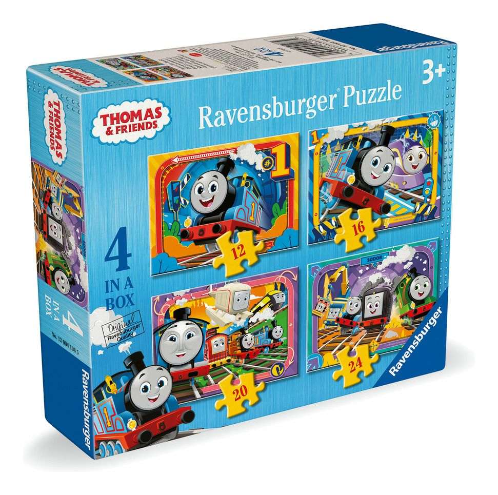 Ravensburger Thomas and Friends 4 in a Box Jigsaw Puzzle | Say It Gifts
