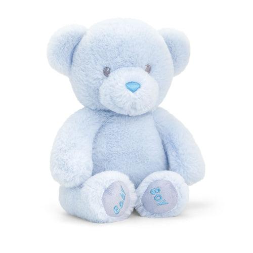 Baby Boy Nappy Cake Bouquet Arrangement - Say It Baby - Keel toys bear