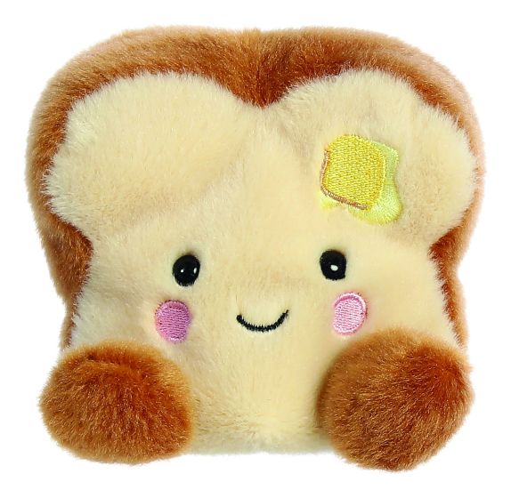 Aurora Palm Pals Buttery Toast Soft Toy Front
