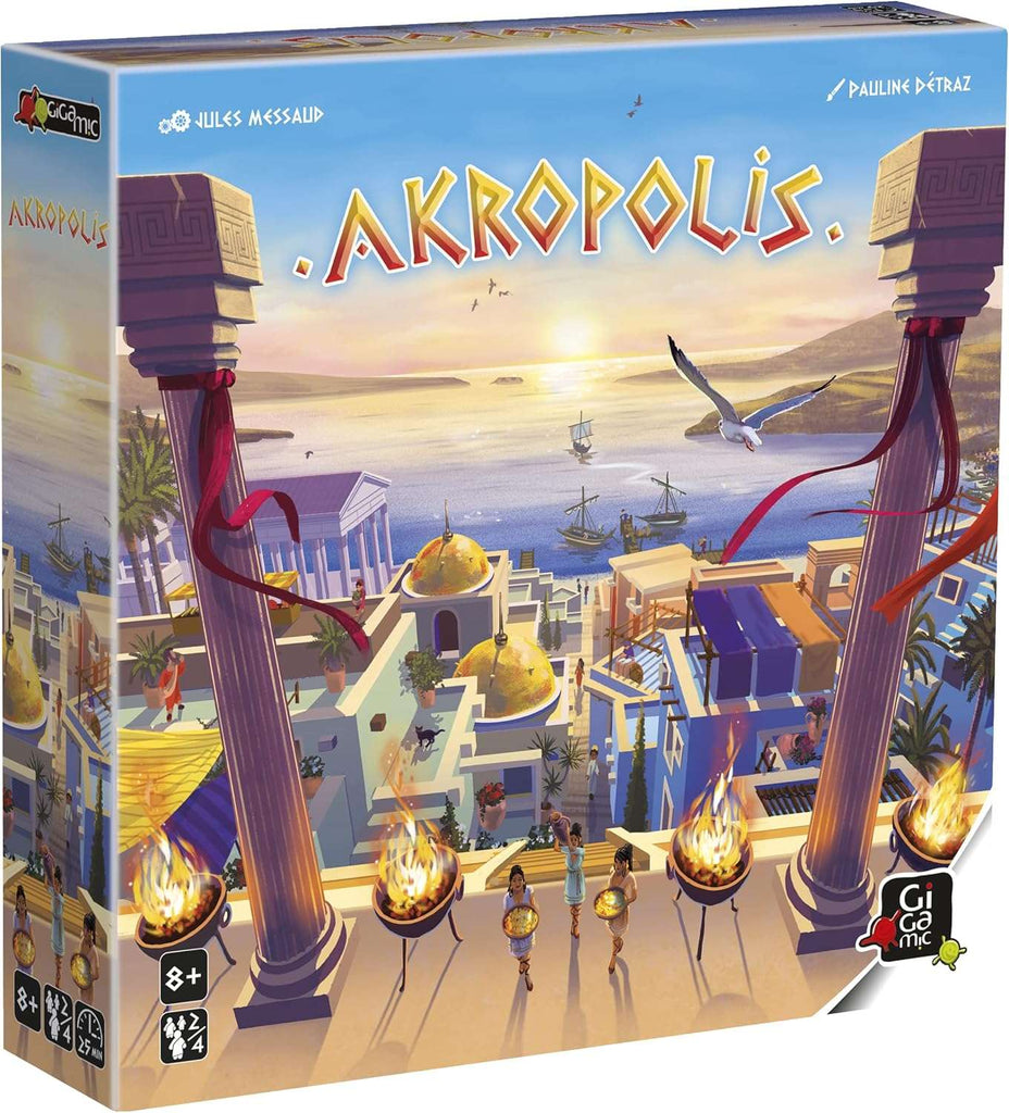 Akropolis Board Game by GIGAMIC
