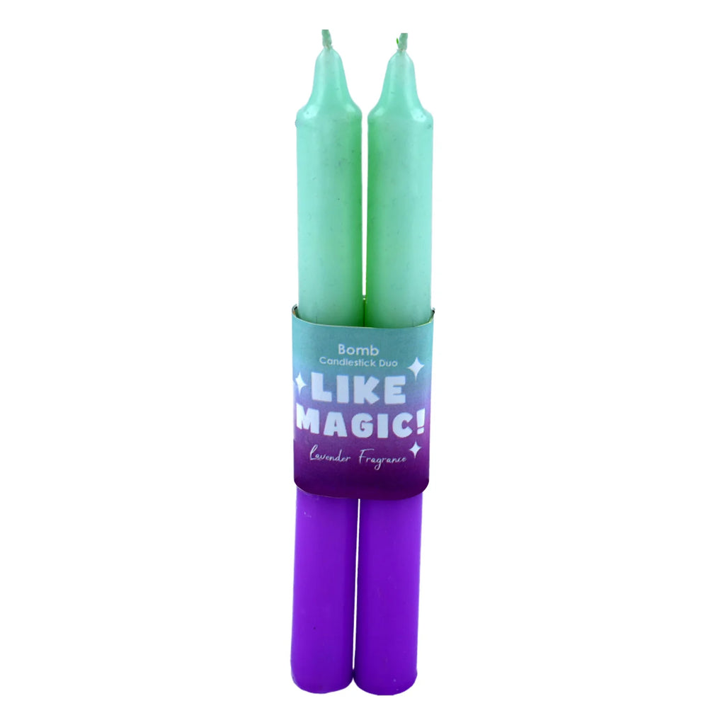 Bomb Cosmetics Like Magic Two Tone Candle (Set of 2) Sold by Say It Baby Gifts