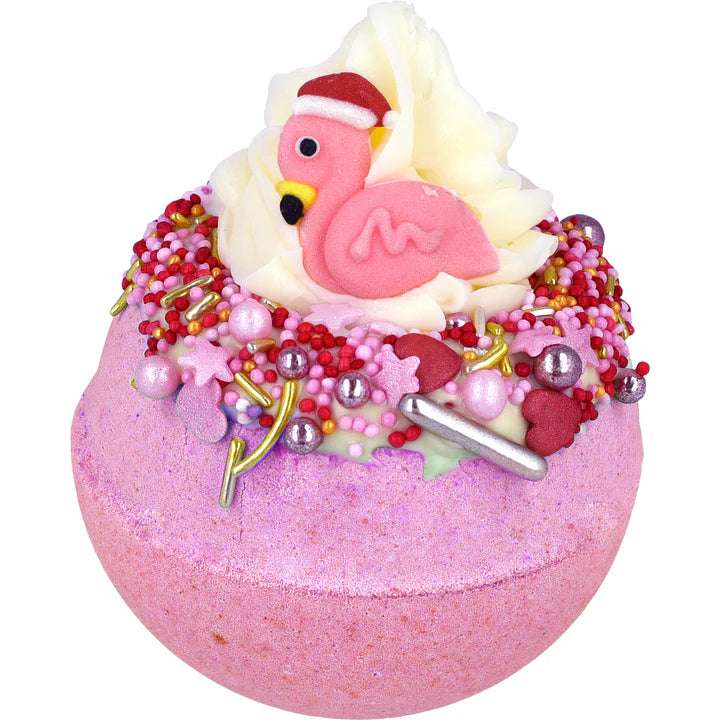 Bomb Cosmetics Flamingle Bells Bath Bomb