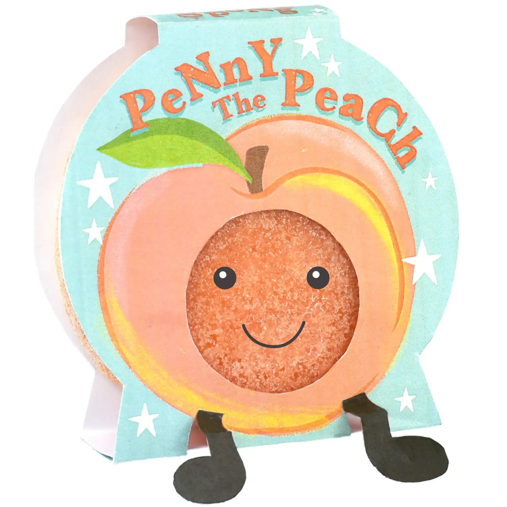 Bomb Cosmetics Penny the Peach Buddy Buffer - made with pure essential oils.