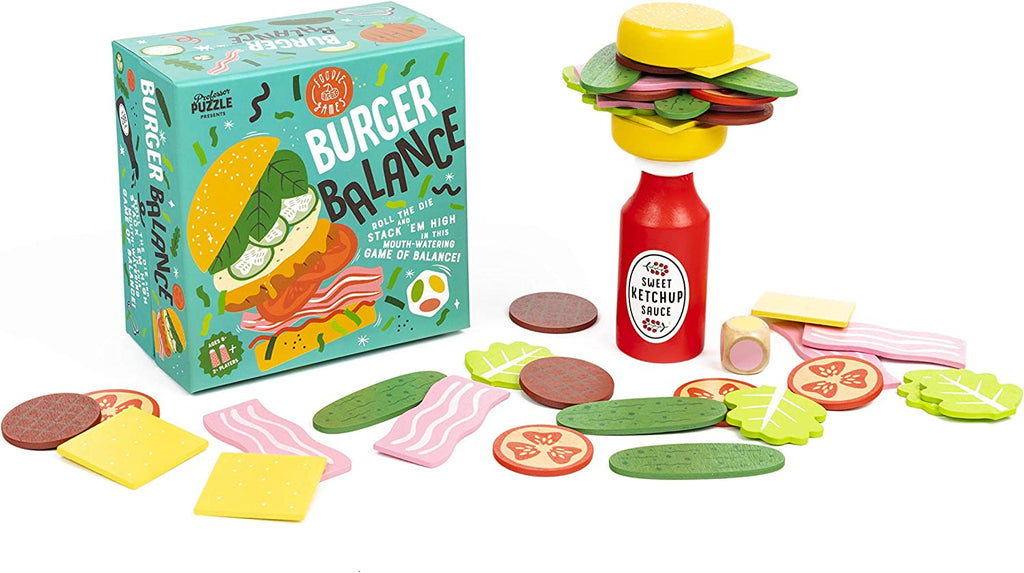 Burger Balance Professor Puzzler Games