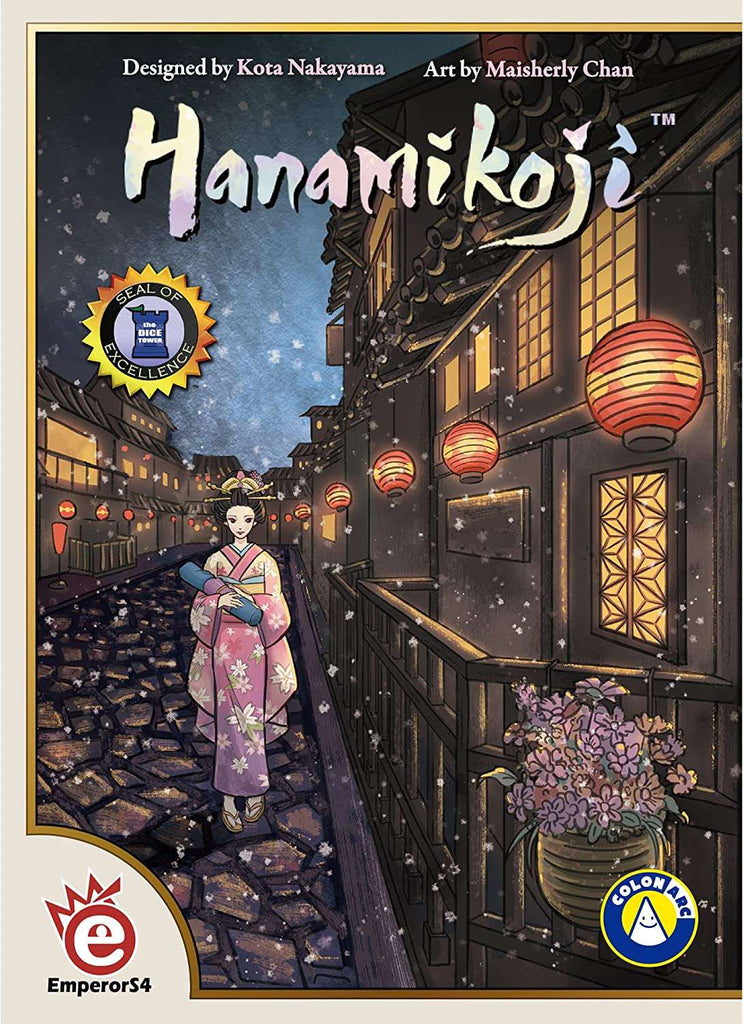Hanamikoji is a beautiful, light strategy, 2-player card game. Emperor S4. Sold by Board Hoarders