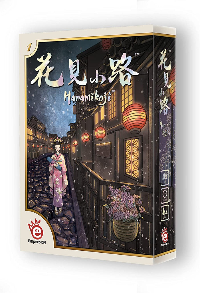 Hanamikoji is a beautiful, light strategy, 2-player card game. Emperor S4. Sold by Board Hoarders