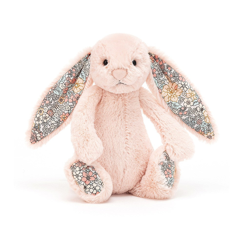 Jellycat Blossom Blush Bunny - Small. Say It Baby Gifts. BL6BLU