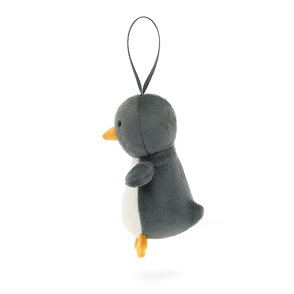 Jellycat Festive Folly Penguin Decoration - a gorgeous little penguin perfect for hanging! FFH6PEN. Sold by Say It Baby Gifts