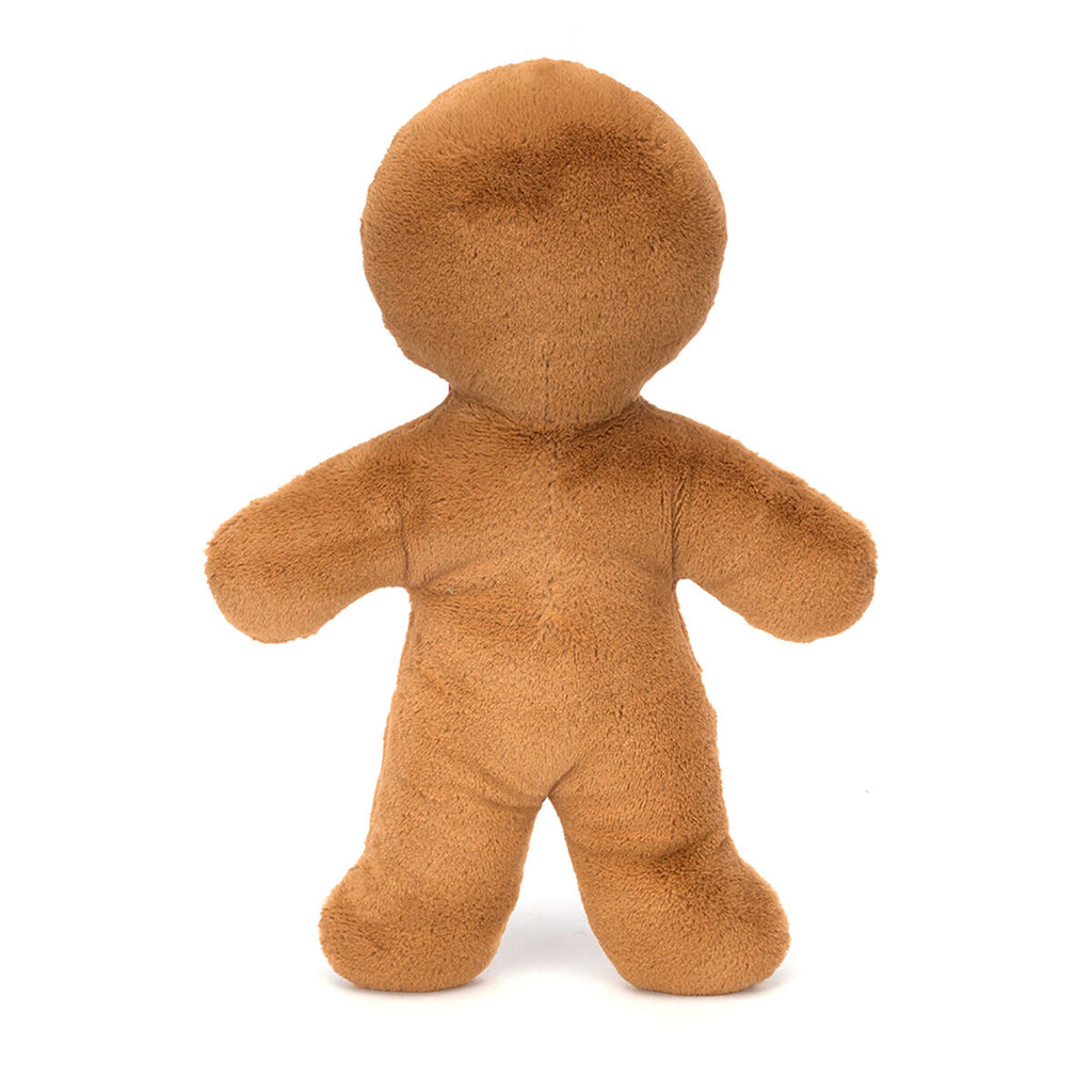 Jellycat Jolly Gingerbread Fred - Run, run as fast as you can! You can't catch me. I'm the Gingerbread Man!  Huge size. JGB1F. Sold by Say It Baby Gifts