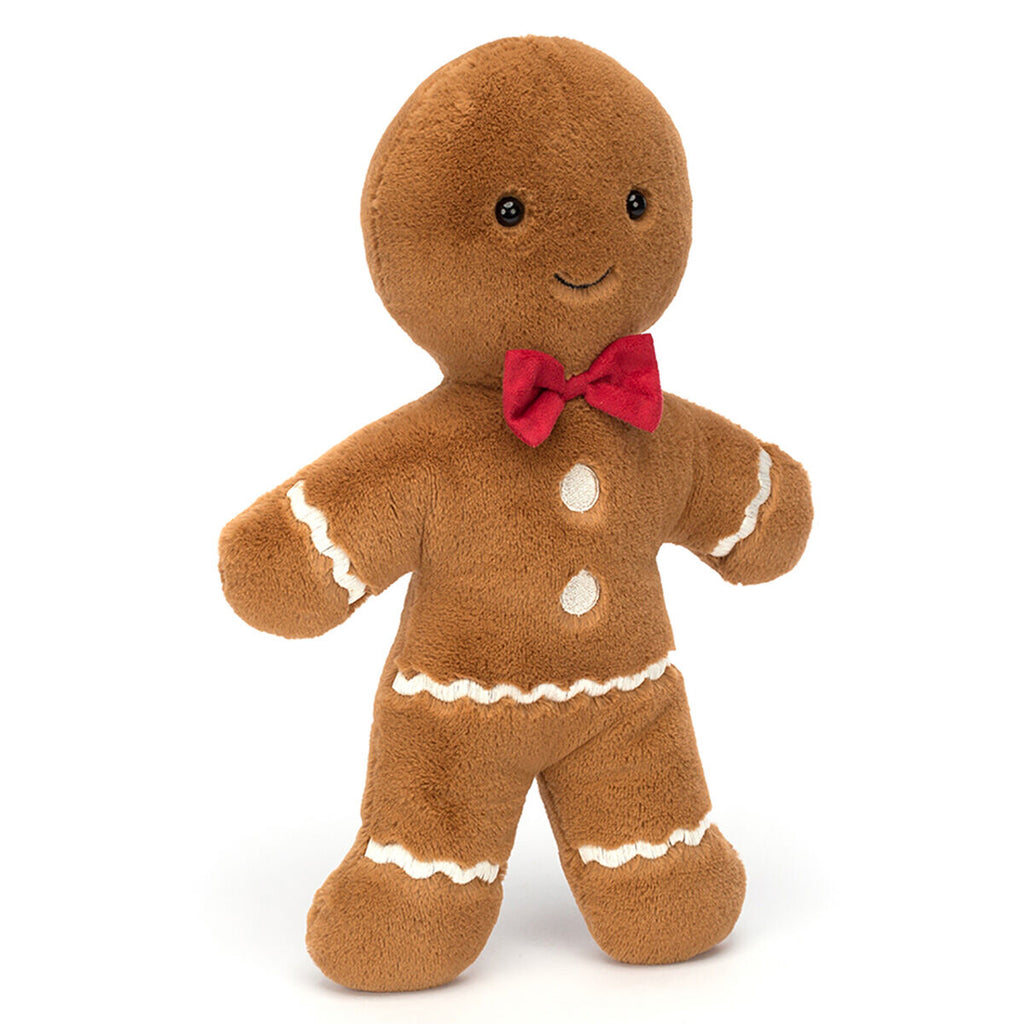 Jellycat Jolly Gingerbread Fred - Run, run as fast as you can! You can't catch me. I'm the Gingerbread Man!  Huge size. JGB1F. Sold by Say It Baby Gifts