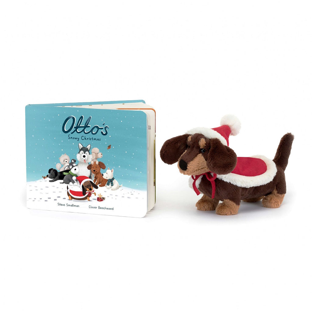 Jellycat Otto’s Snowy Christmas Book BK4OSC Sold by Say It Baby Gifts