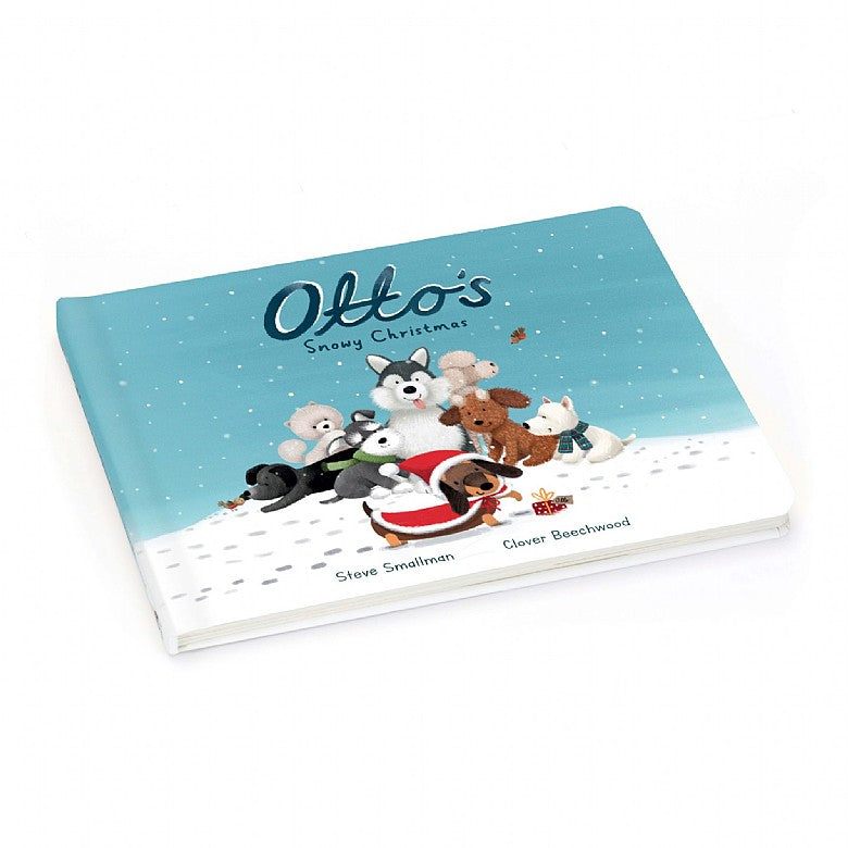 Jellycat Otto’s Snowy Christmas Book BK4OSC Sold by Say It Baby Gifts