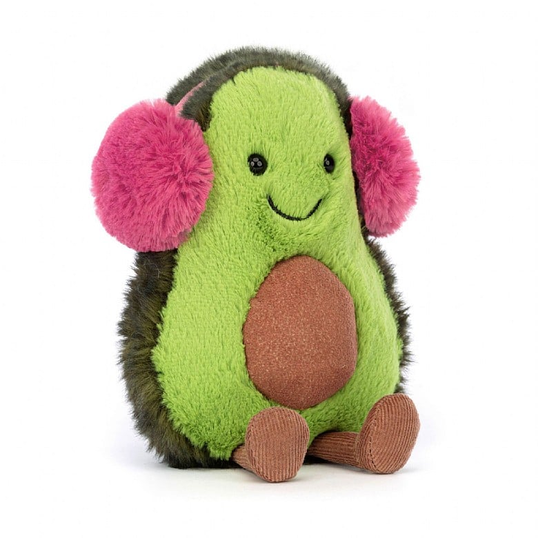 Jellycat Toastie Amuseable Avocado - cosy guacamole! TOV3AV Sold by Say It Baby Gifts