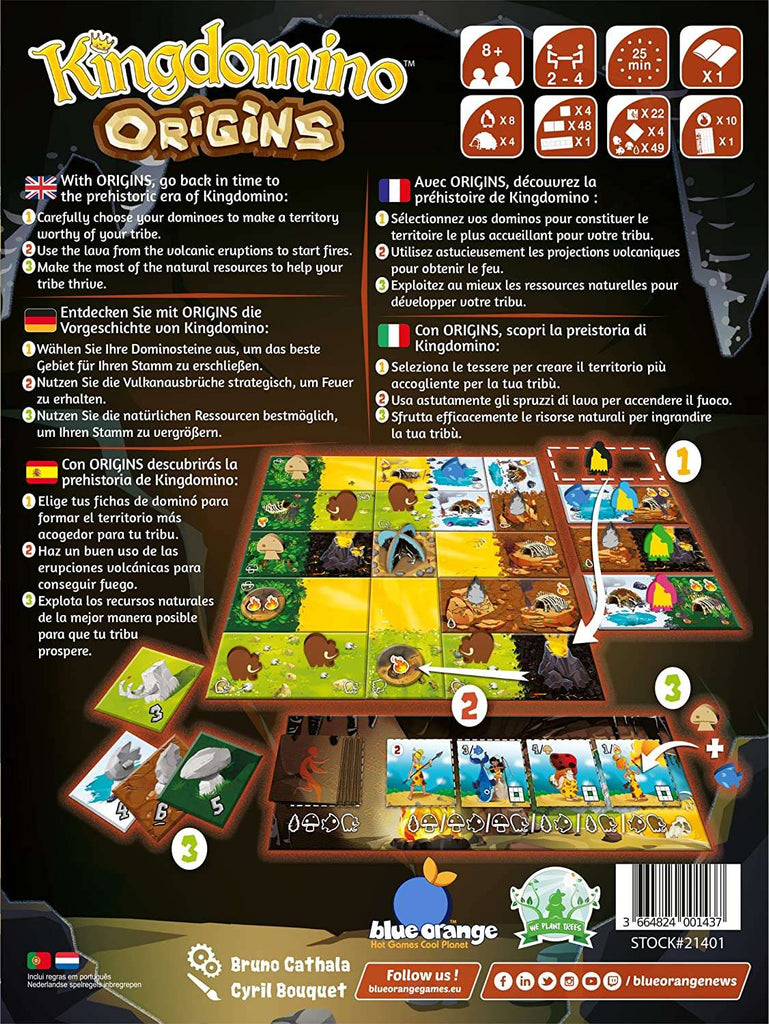 Kingdomino Origins Blue Orange