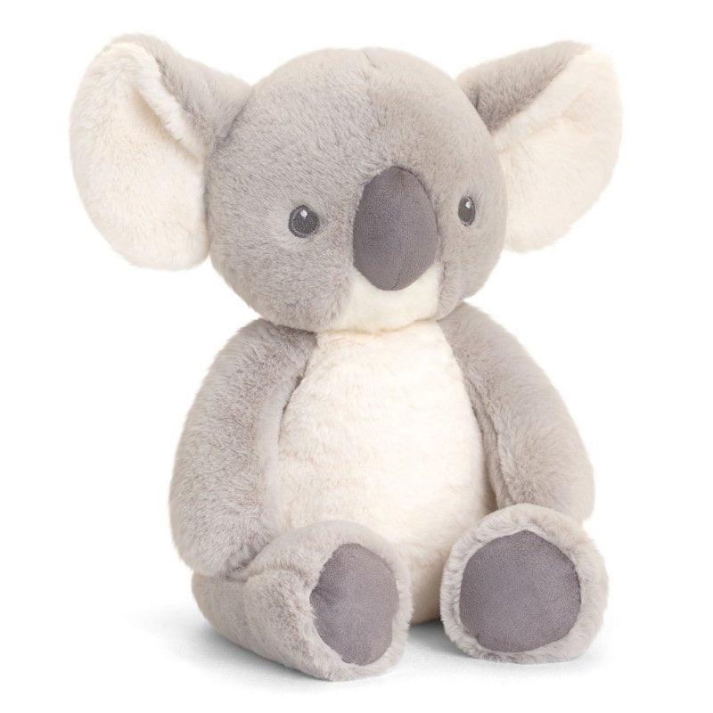 Deluxe Unisex Baby Gift Flower Basket by Say It Baby Gifts. Unisex Baby Basket Gift. Soft Koala Toy by Keel TOys