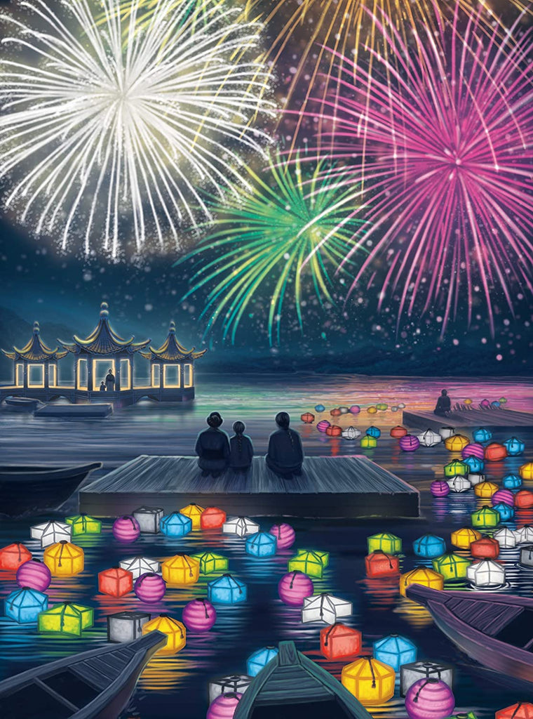 Lanterns Dice Light In The Sky Renegade Game Sudio