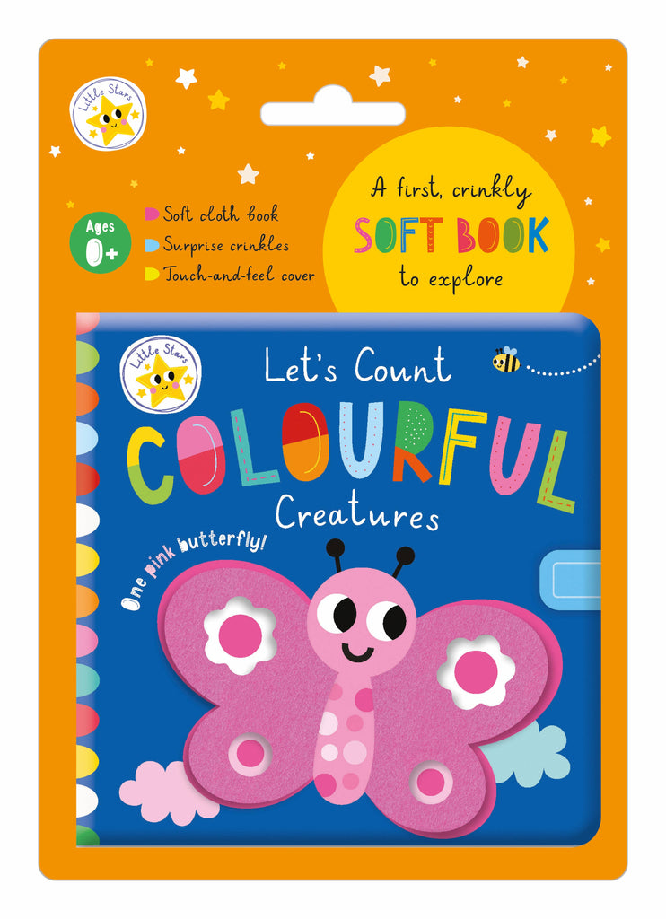 Little Stars Let's Count Colourful Creatures Soft Book