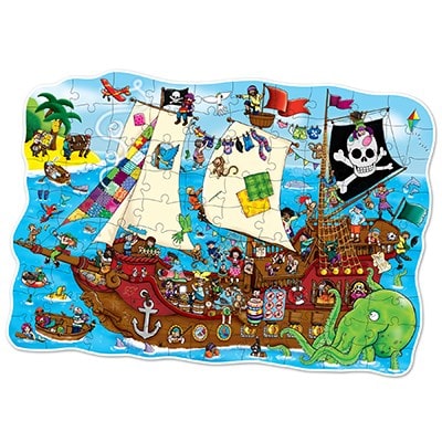 Orchard Toys Pirate Ship Jigsaw Puzzle Orchard Toys