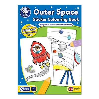 Orchard Toys Outer Space Colouring Book Orchard Toys