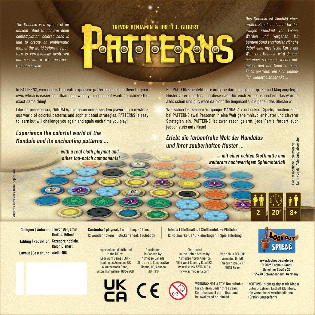 Patterns: A Mandala Game Lookout Games