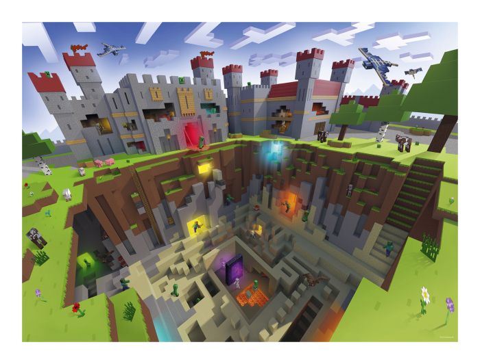 Ravensburger Minecraft XXL 300 piece Jigsaw Puzzle