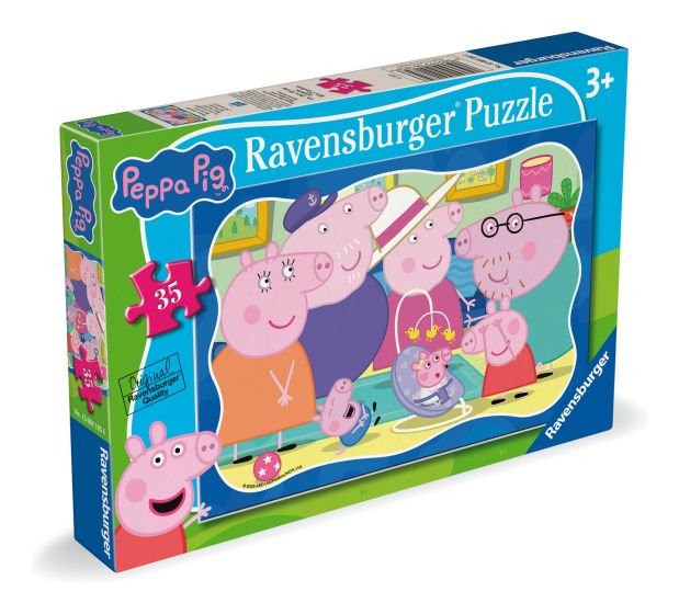 Ravensburger Peppa Pig Jigsaw Puzzle - 35 Pieces