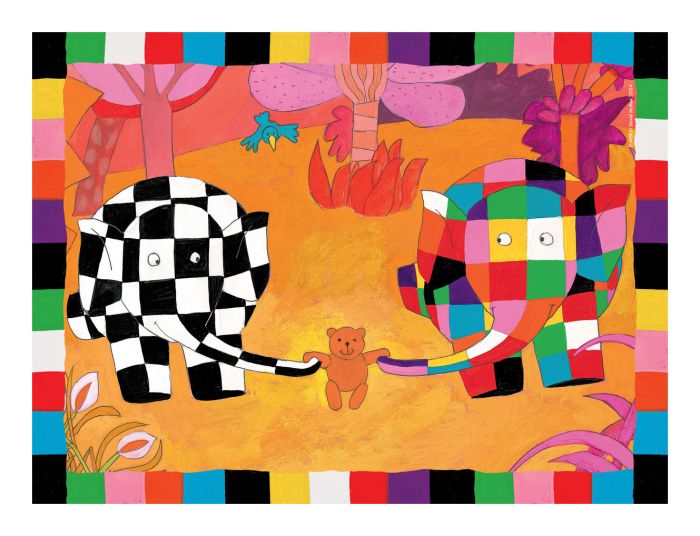 Ravensburger Elmer 4 in a Box Jigsaw Puzzle &nbsp;Four bright and colourful jigsaw puzzles featuring characters Elmer. Puzzle 3
