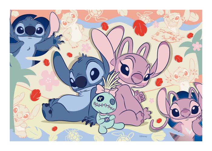 Ravensburger Disney Stitch Jigsaw Puzzle -  a bright and fun Stitch themed jigsaw puzzle, perfect for ages 3 and above. complete