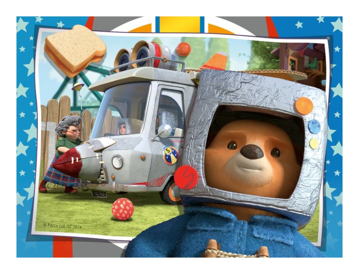 Ravensburger Paddington Bear 4 in a Box Jigsaw Puzzle - 20 piece