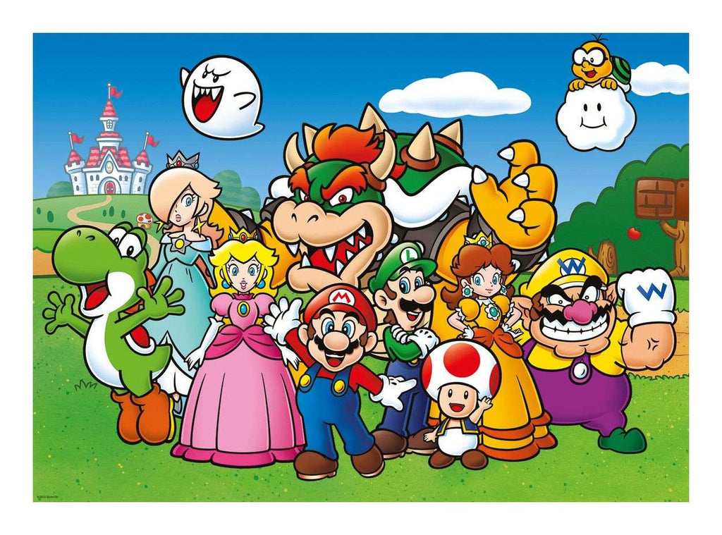 Ravensburger Super Mario XXL 100 Piece Jigsaw Puzzle - complete