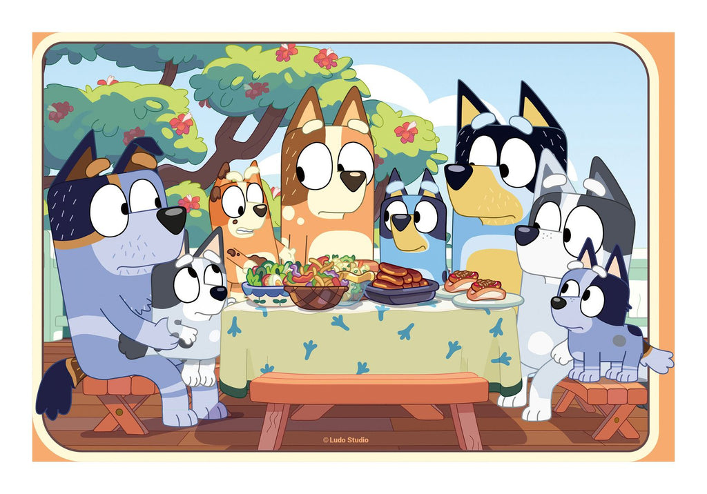 Ravensburger Bluey 2x 24 Piece Jigsaw Puzzle - first jigsaw