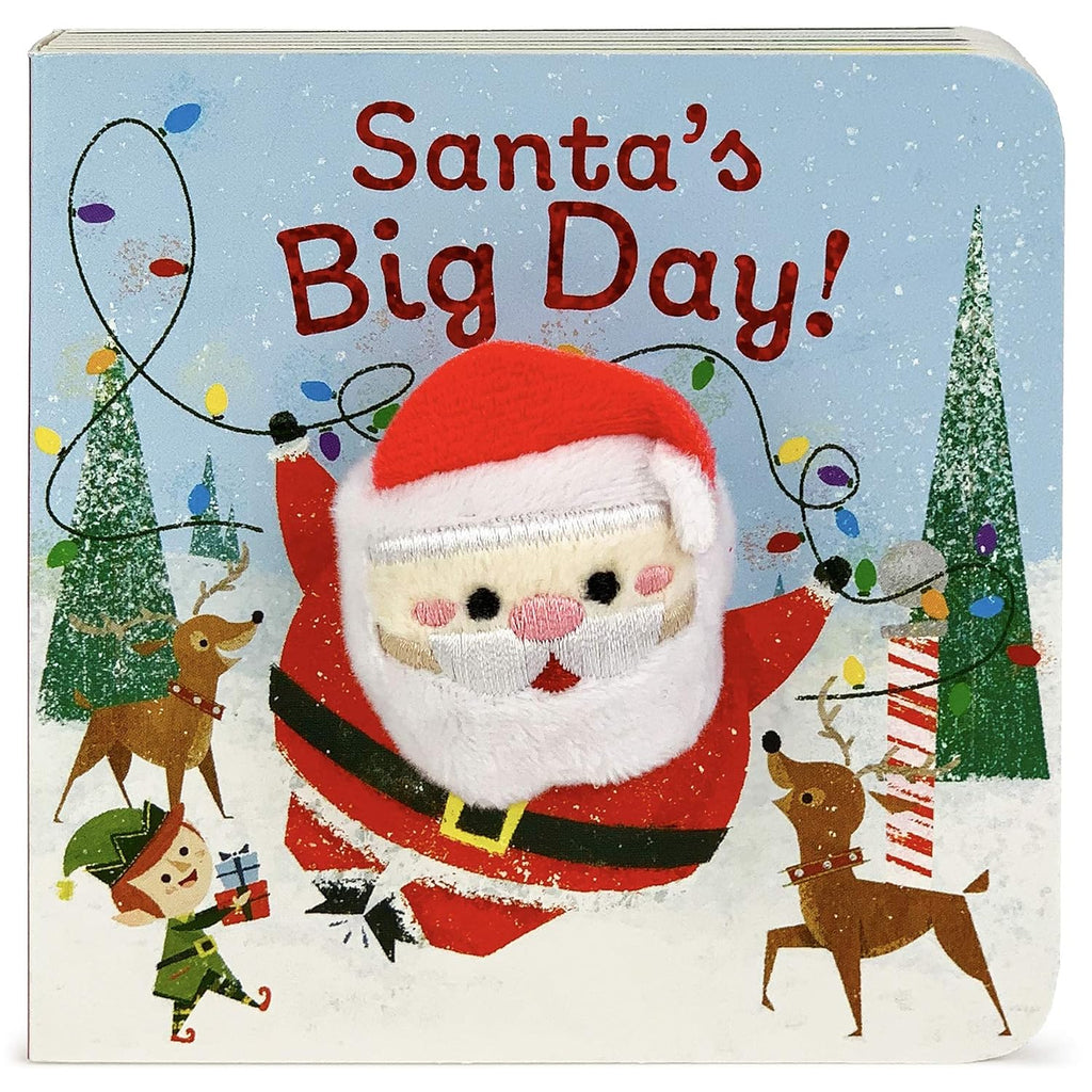 Santa's Big Day Finger Puppet Board Book