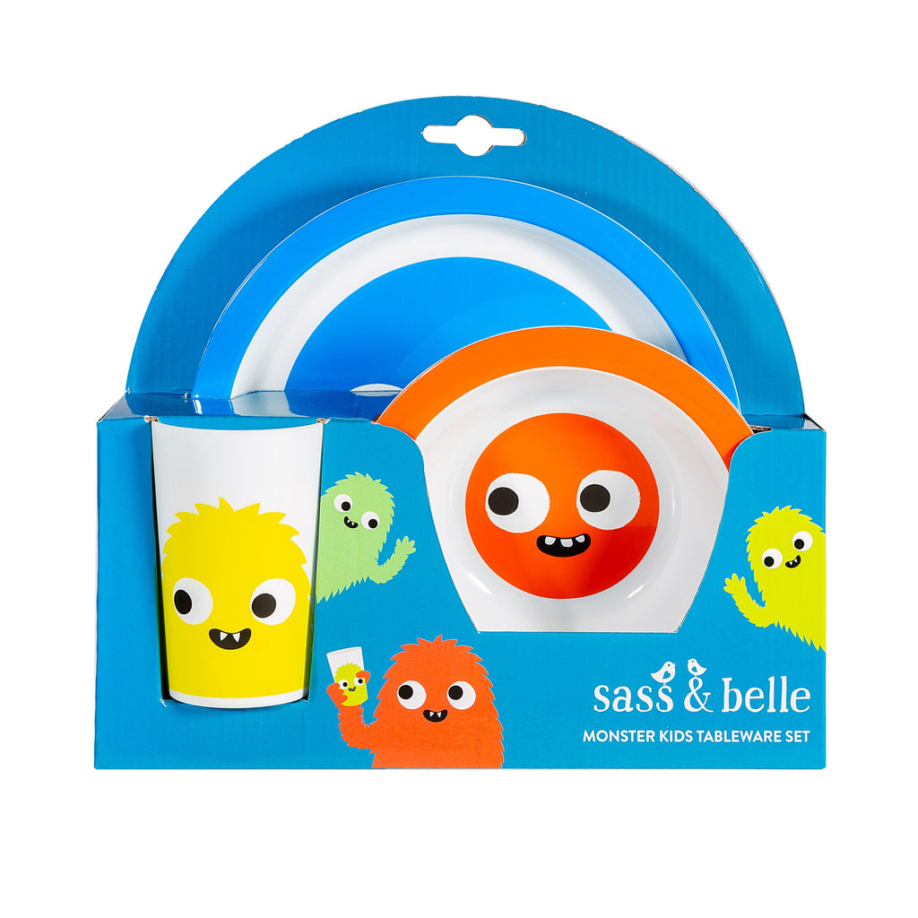 Sass & Belle Monster Dinner Set