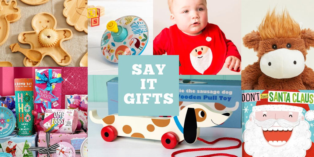Say It Gifts Christmas Banner