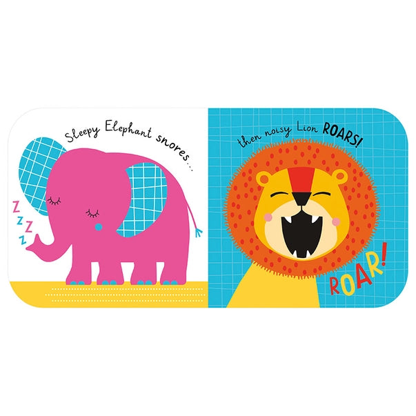 Meet the perfect buddy for your little explorer- the Sensory Snuggables Lion Puppet Soft Book -roar