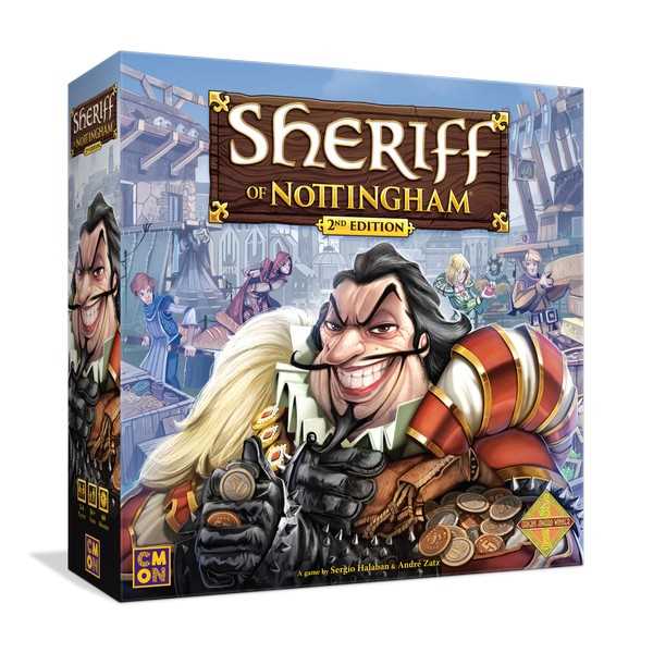 Sheriff of Nottingham 2nd Edition CMON Games. Sold by Board Hoarders