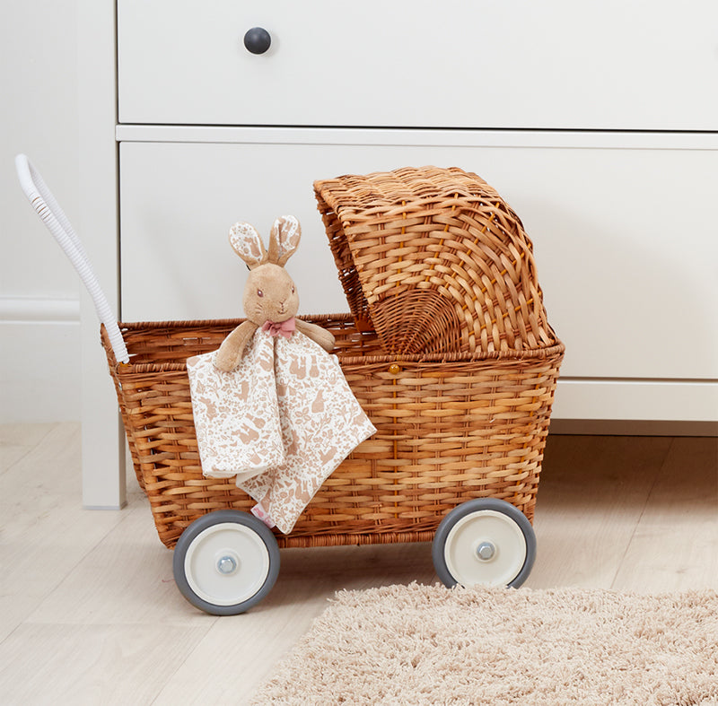 This Signature Flopsy Bunny Comfort Blanket is made from soft plush and is based on the character in from endearing Beatrix Potter tales. Sold by Say It Baby Gifts