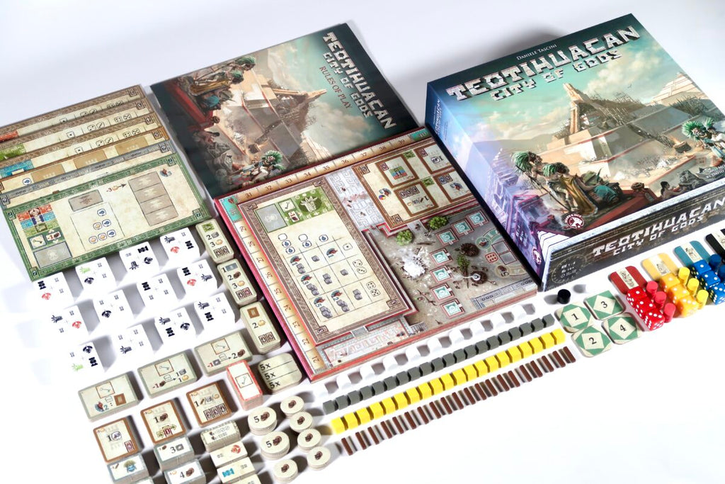 Teotihuacan: City of Gods Board & Dice