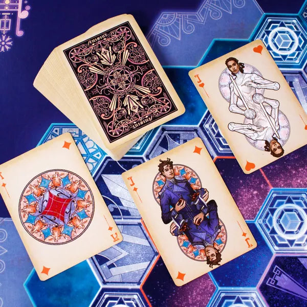 Antematter, the first and only poker strategy board game.