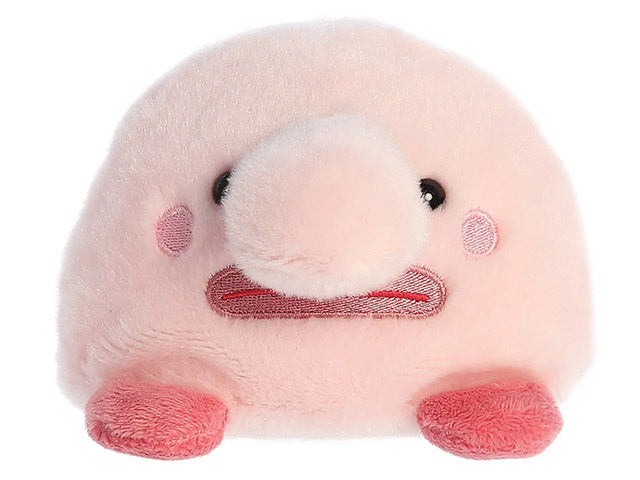 Aurora Palm Pals Bart Blobfish Soft Toy - a gorgeous collectable little toy that will fit perfectly in your palm!