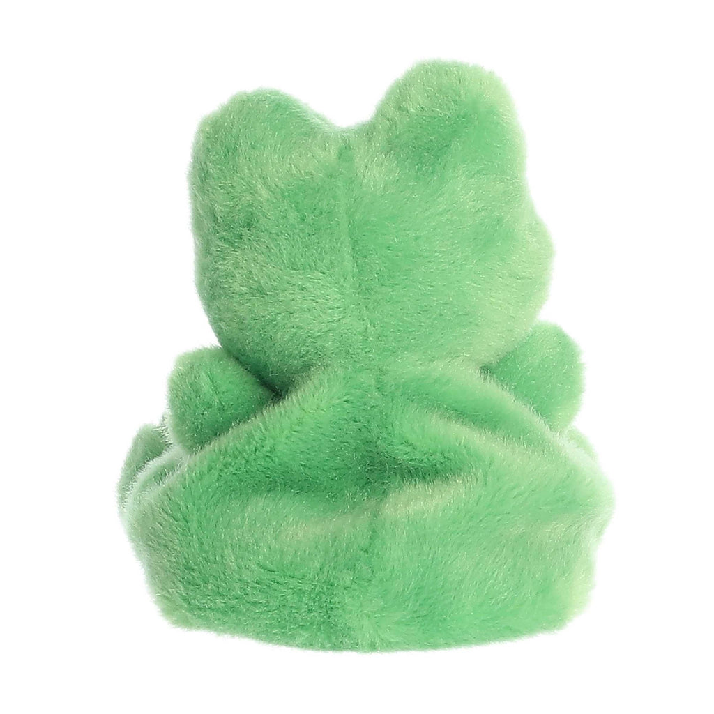 Aurora Palm Ribbits Frog Soft Toy - a gorgeous collectable little toy that will fit perfectly in your palm! Back