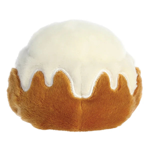 Aurora Palm Pal Sugary Cinnamon Roll Soft Toy - a gorgeous collectable little toy that will fit perfectly in your palm! Back