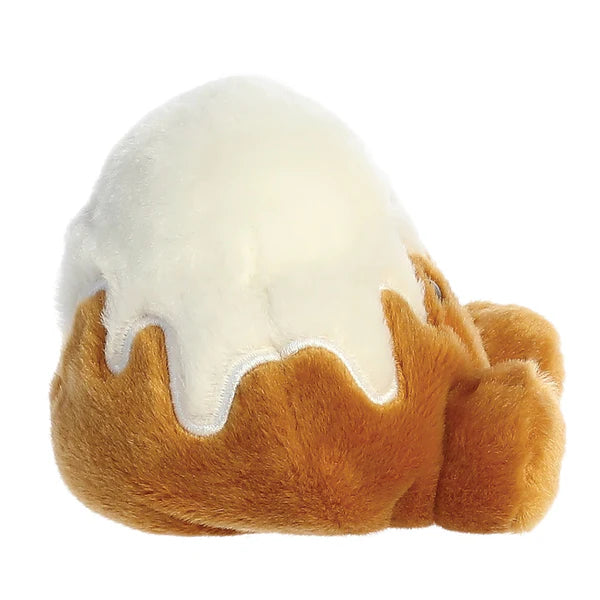 Aurora Palm Pal Sugary Cinnamon Roll Soft Toy - a gorgeous collectable little toy that will fit perfectly in your palm! - side
