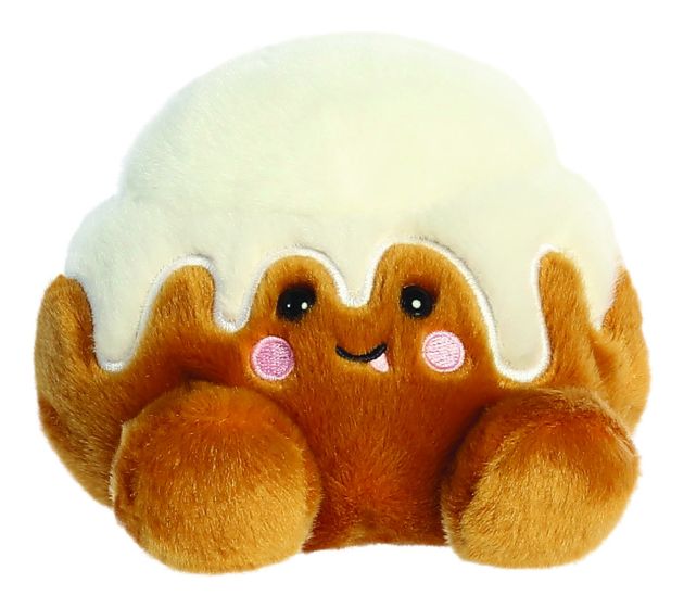 Aurora Palm Pal Sugary Cinnamon Roll Soft Toy - a gorgeous collectable little toy that will fit perfectly in your palm!