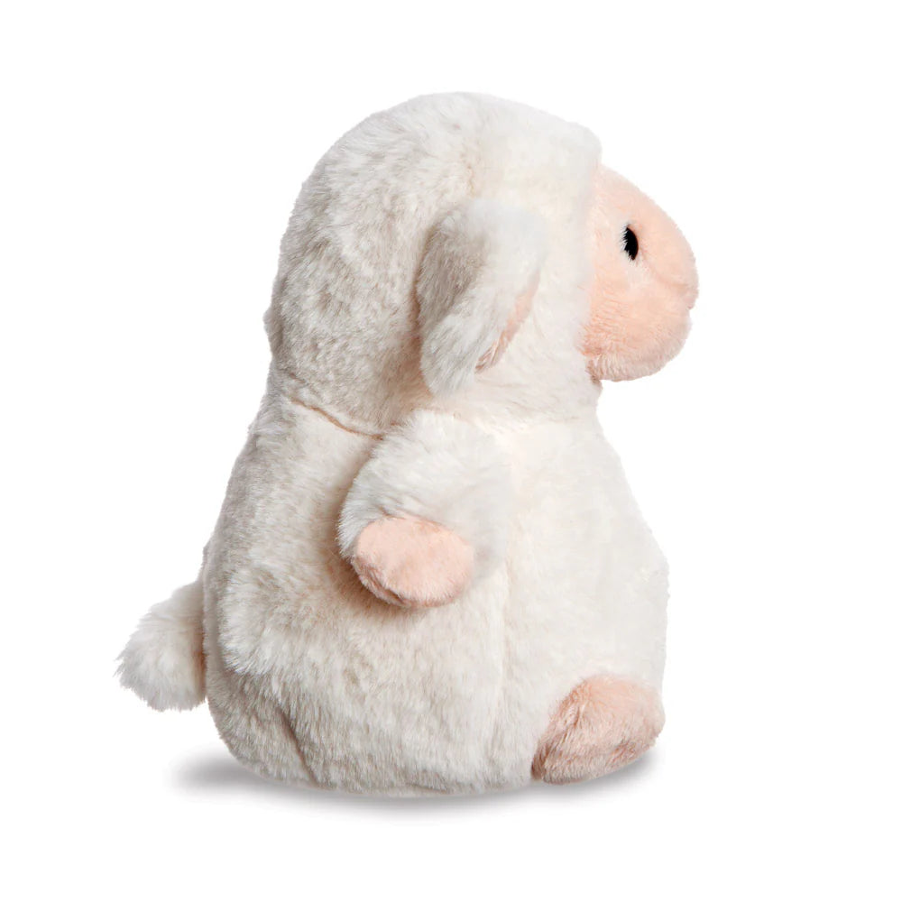 Aurora PomPom Iris Lamb Soft Toy - side