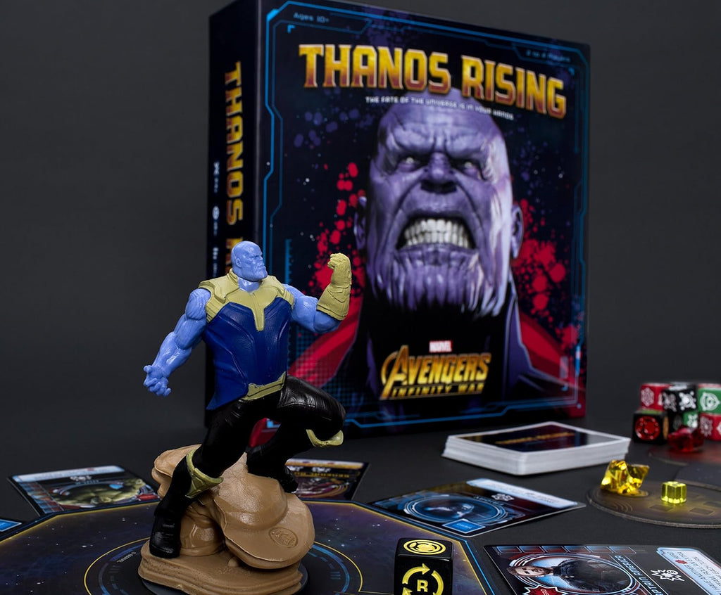 Thanos Rising: Avengers Infinity War - a brilliant cooperative Dice and Card Game.