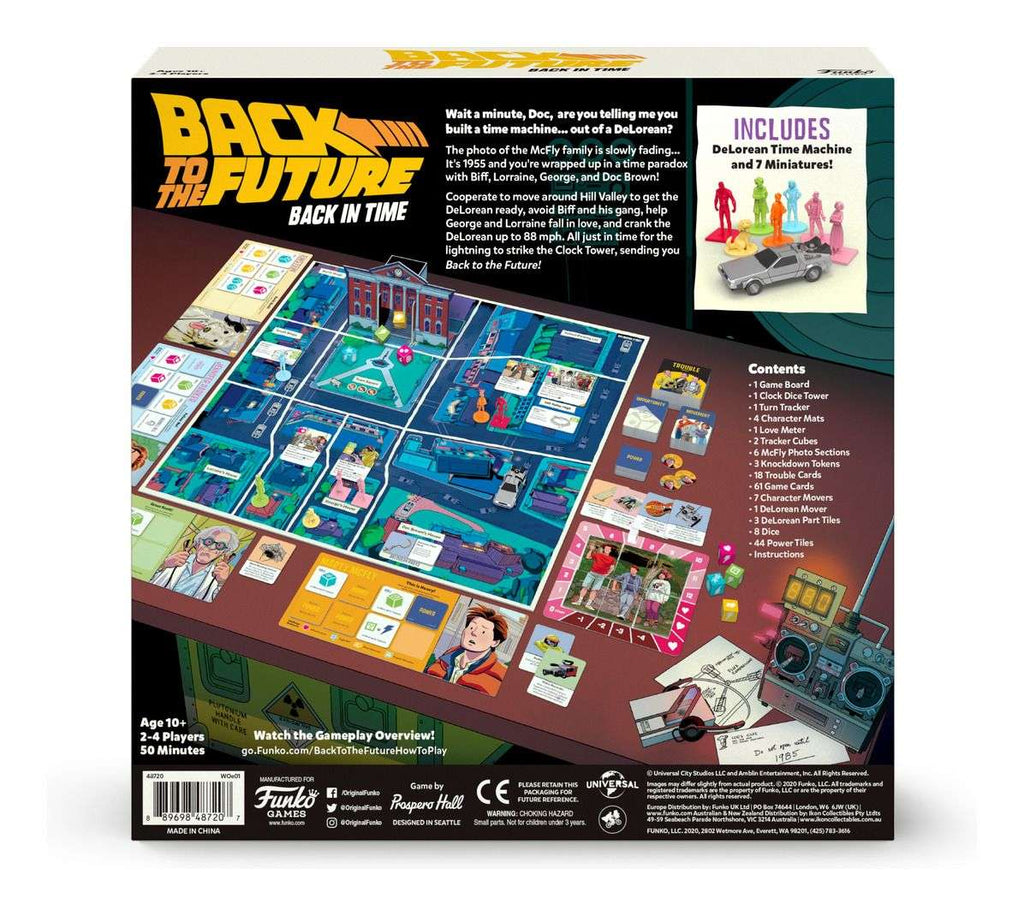 Funko Games - Back to the Future Back in Time Funko