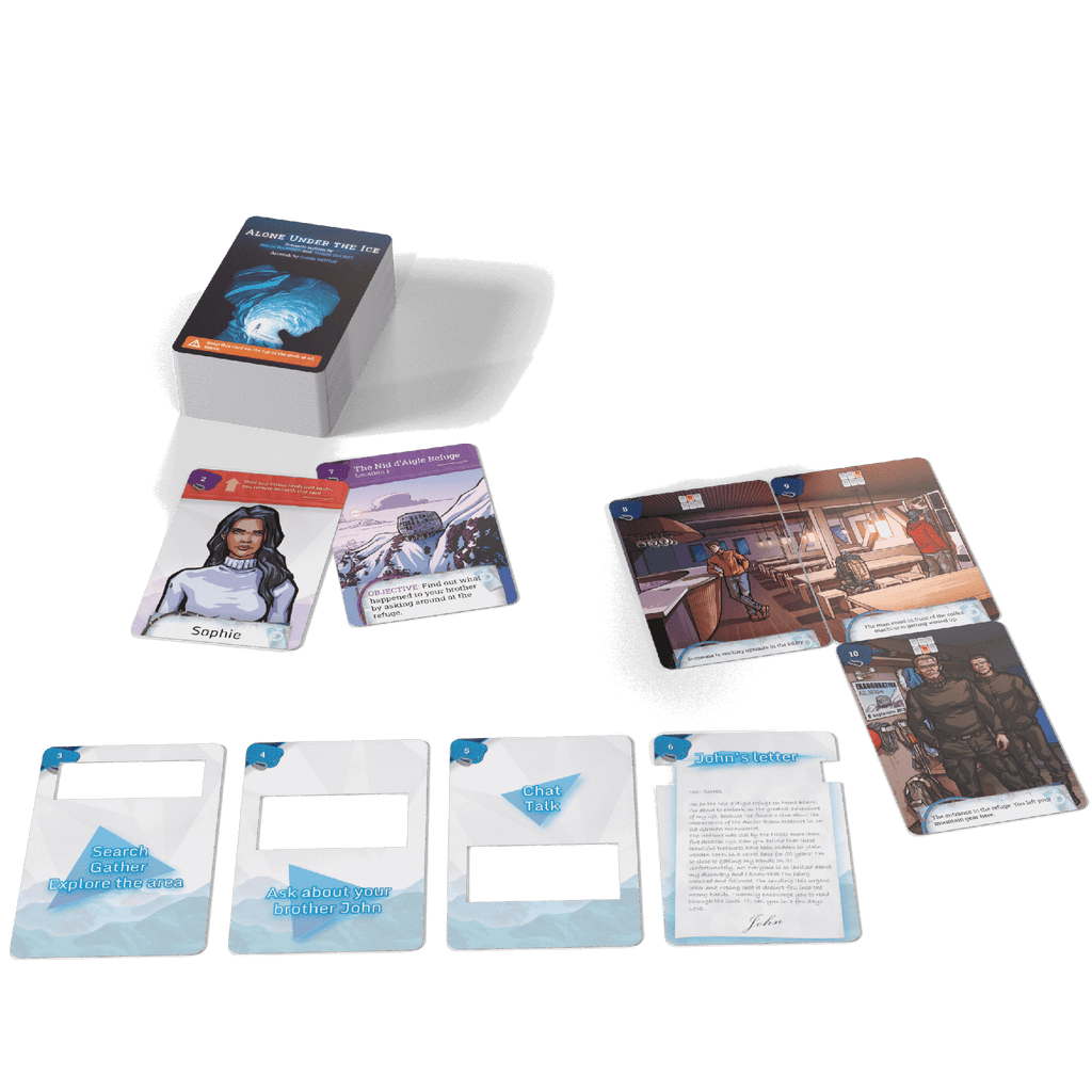 Backstories: Alone Under The Ice.  La Boîte de Jeu