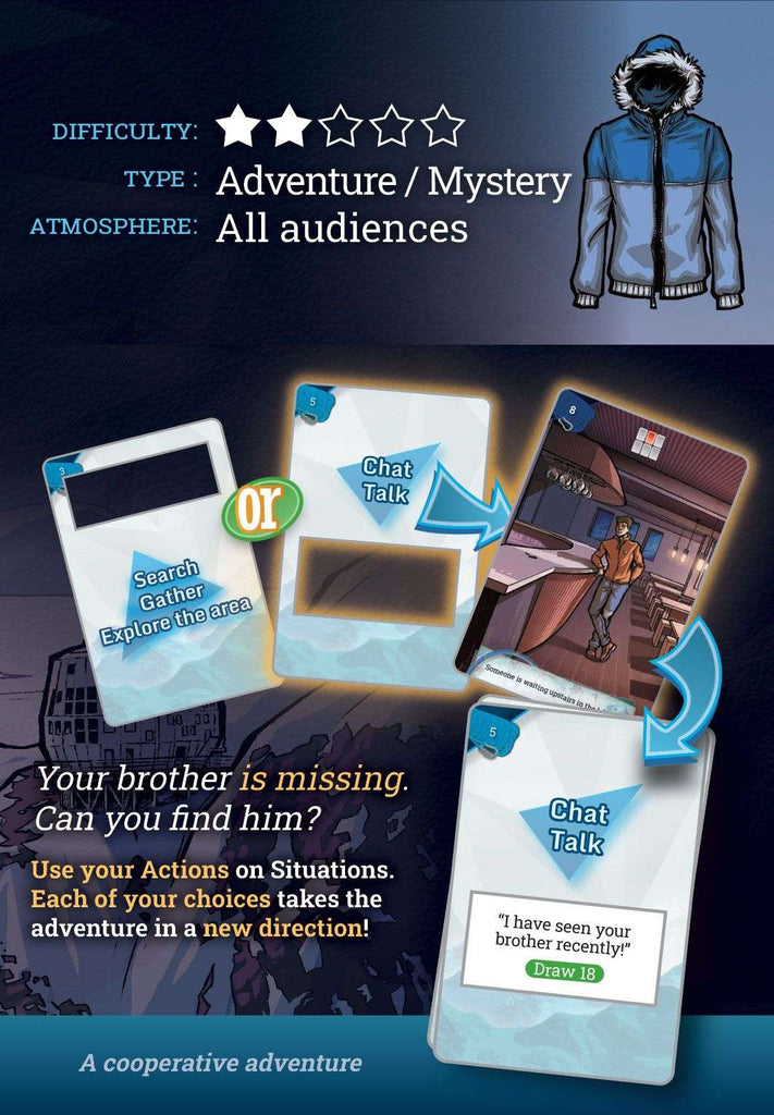 Backstories: Alone Under The Ice.  La Boîte de Jeu