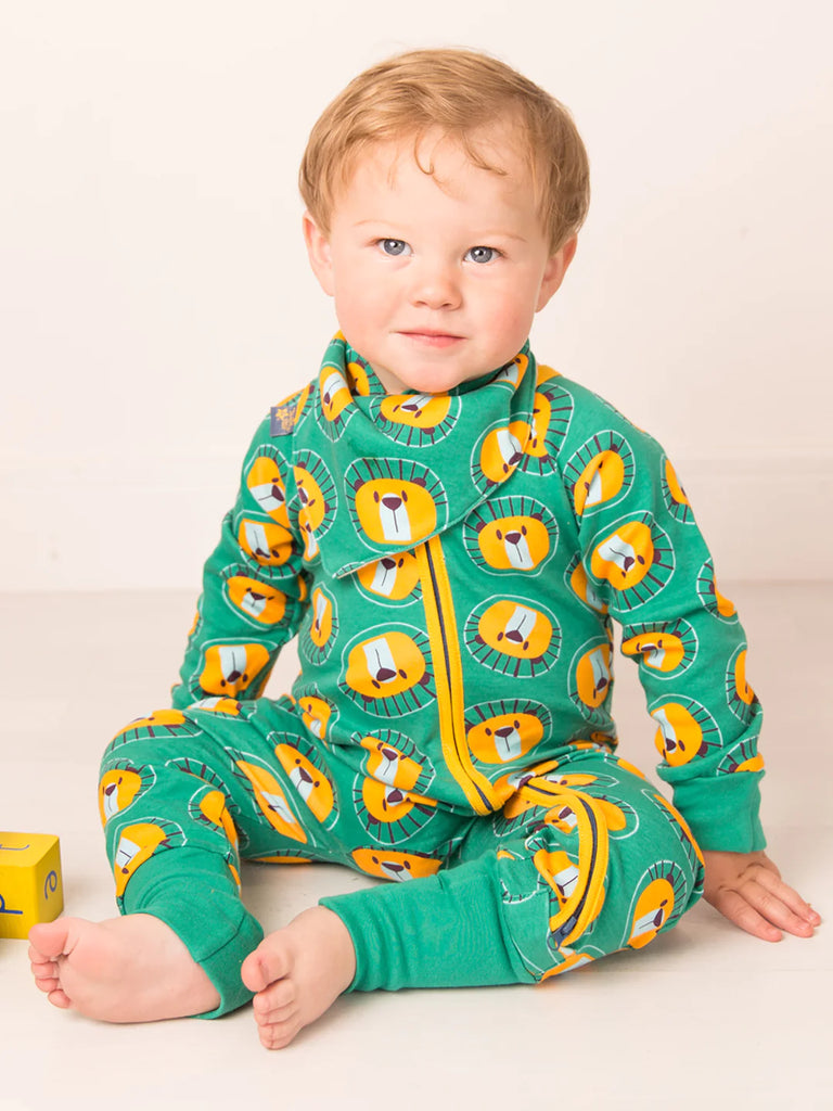 Blade & Rose Frankie The Lion Zip-Up Romper - sold by Say It Baby Gifts